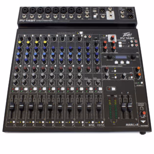 Peavey PV-14BT Bluetooth Mixer W/USB-MP3