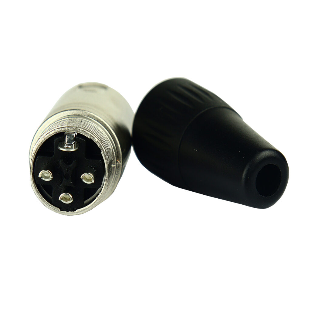 TECNIX Female 3-Pin Xlr Connector China Neutrik Silver Chassis - Image 2