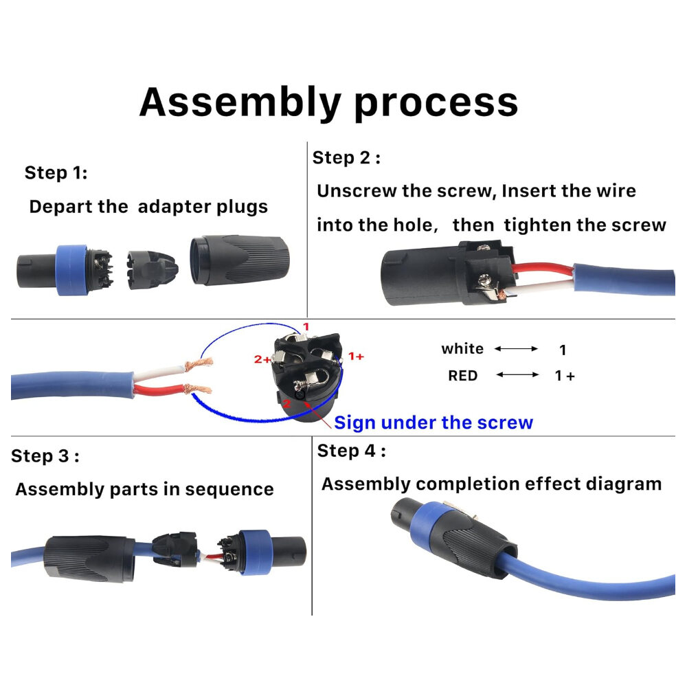 Tecnix Neutrik Lockable 4-pole speak-ON Connector - Image 5