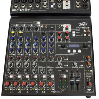 Peavey PV-10BT Bluetooth Mixer W/USB-MP3