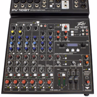 Peavey PV-10BT Bluetooth Mixer W/USB-MP3