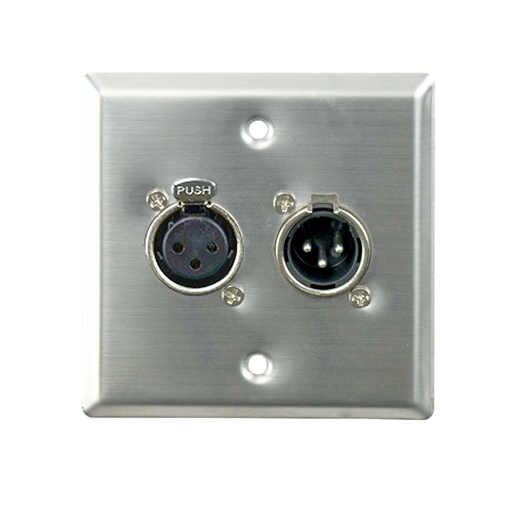 TECNIX PANEL BOX XLRM, XLRF - WALL MOUNT