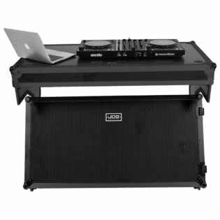 UDG Ultimate Flight Case Portable Z-Style DJ Table Plus (Wheels):U91072BL/U91072WH