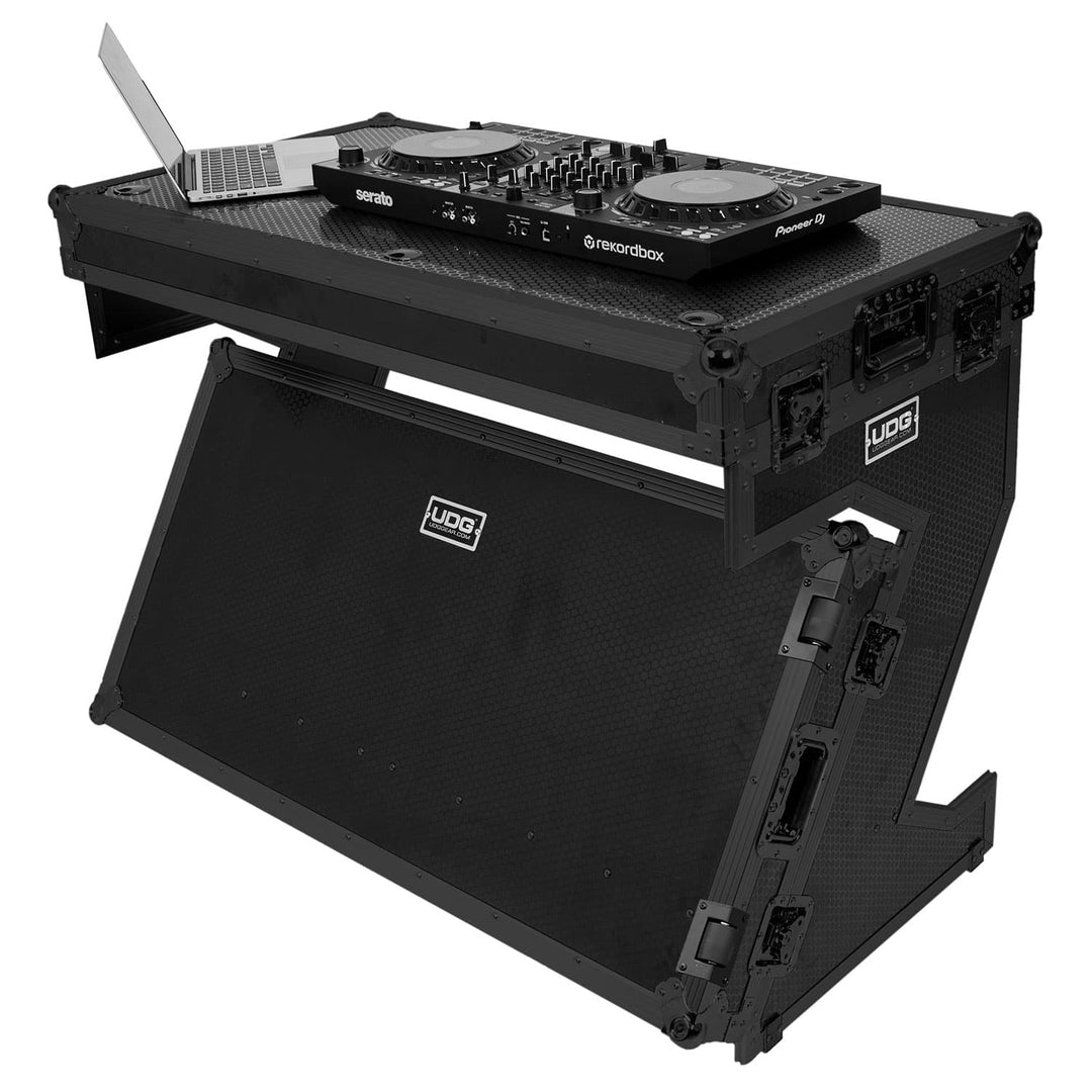 UDG Ultimate Flight Case Portable Z-Style DJ Table Plus (Wheels):U91072BL/U91072WH - Image 6