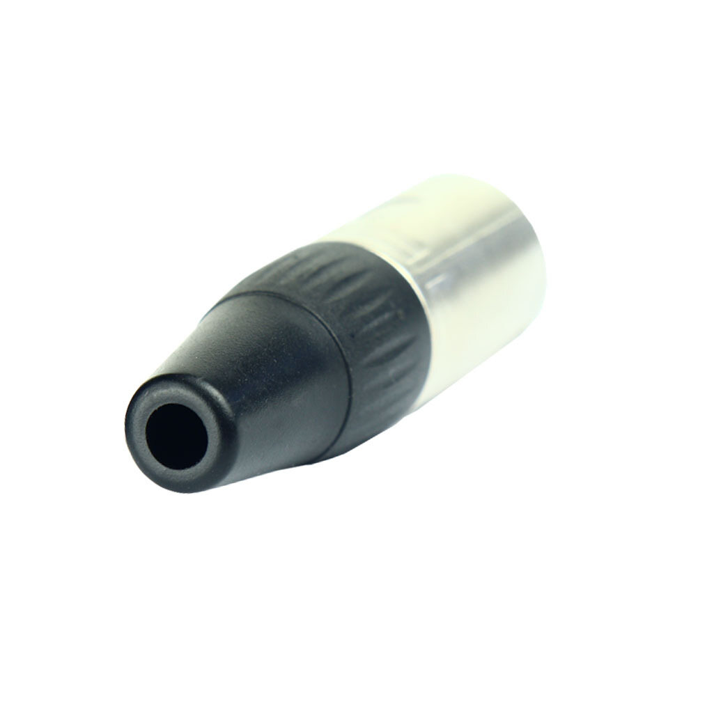 TECNIX Male 3-Pin XLR Connector Silver Chassis - Image 3