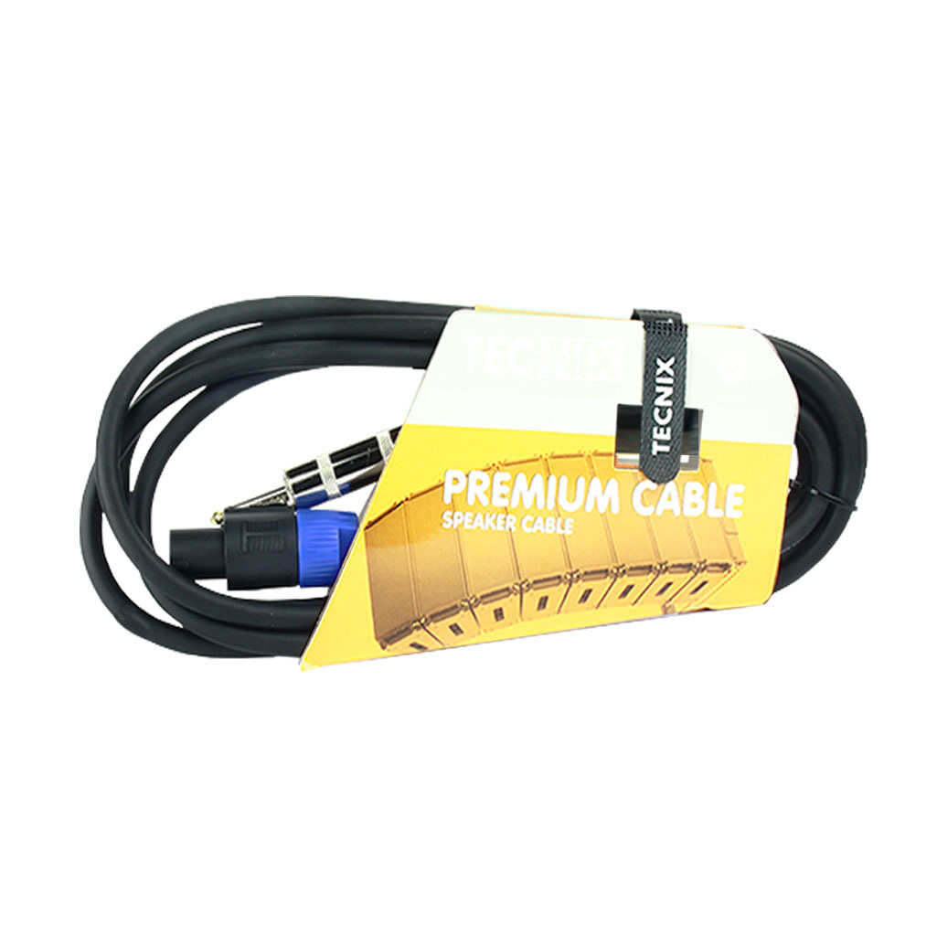 Tecnix Professional Speaker Cable with Speak-on Male To 2.5mm Jack - 3m