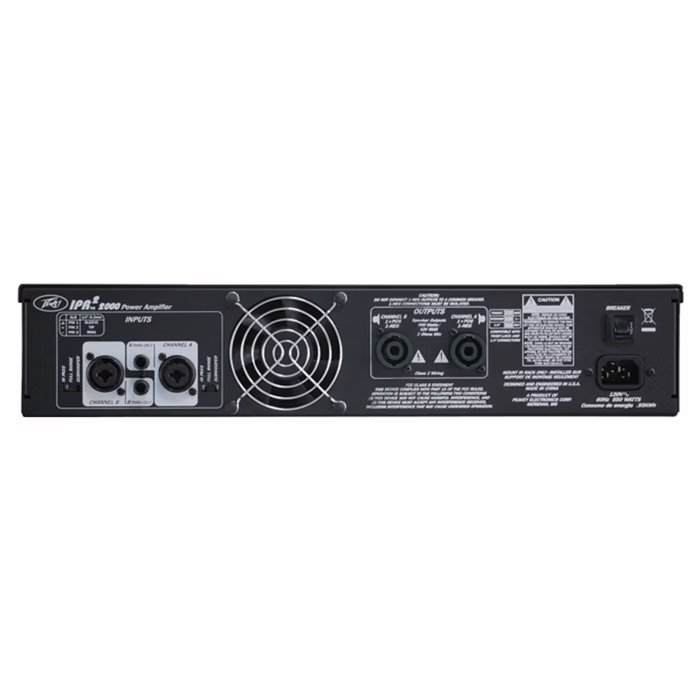 IPR2  2000 Light weight Powered Amp - Image 4