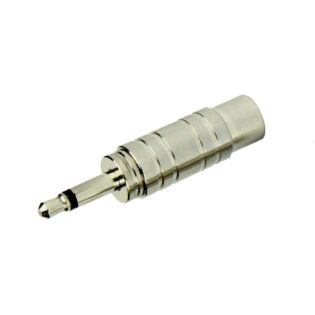 Tecnix 1/4'' Jack to RCA Female Silver Chassis Adaptor - pair