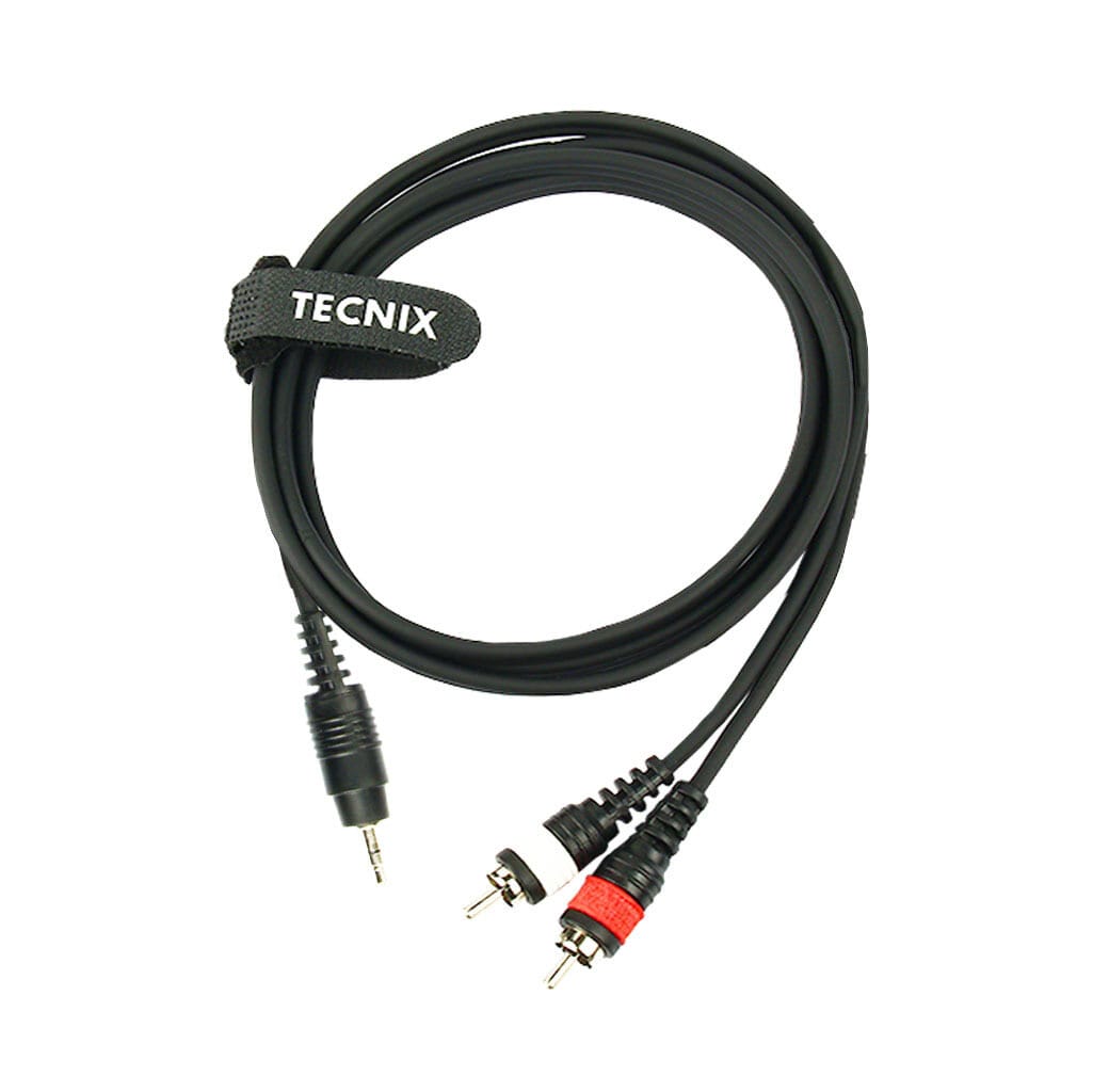 Tecnix Male Mini Jack to Audio RCA Cable - 1.5 Meter - Image 2