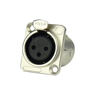 TECNIX Female 3-Pin Chessy Mount Silver Chassis