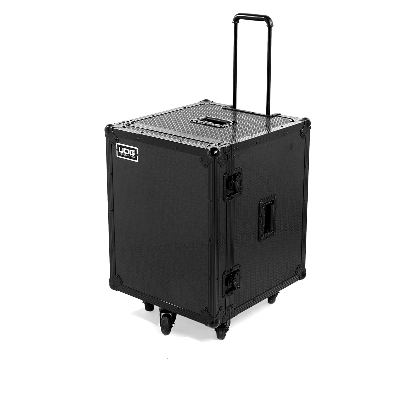 UDG Ultimate Flight Case 4 CDJ/ Mixer Black Plus (Trolley & Spinner Wheels): U91101BL - Image 4