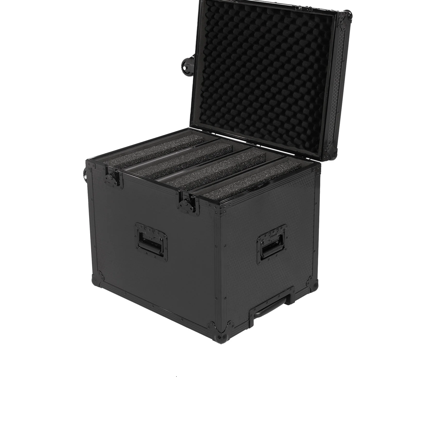 UDG Ultimate Flight Case 4 CDJ/ Mixer Black Plus (Trolley & Spinner Wheels): U91101BL - Image 5