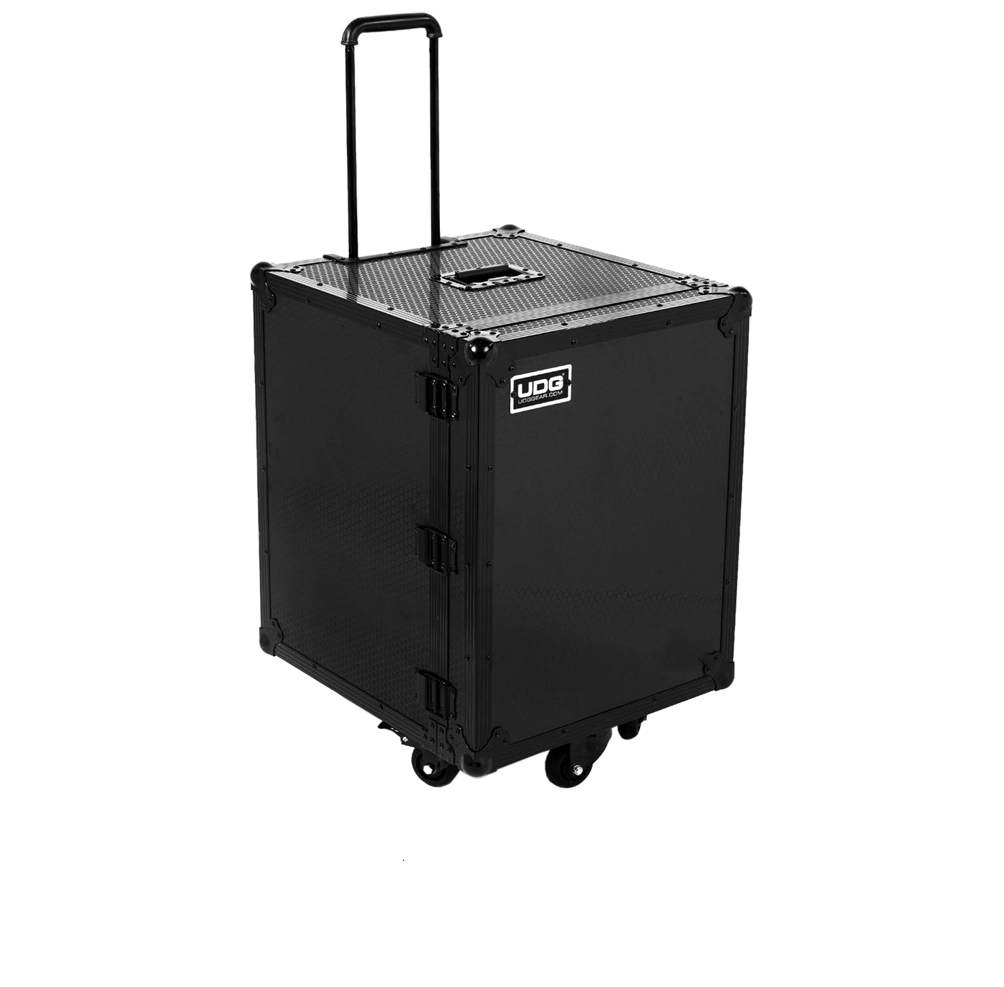 UDG Ultimate Flight Case 4 CDJ/ Mixer Black Plus (Trolley & Spinner Wheels): U91101BL - Image 6