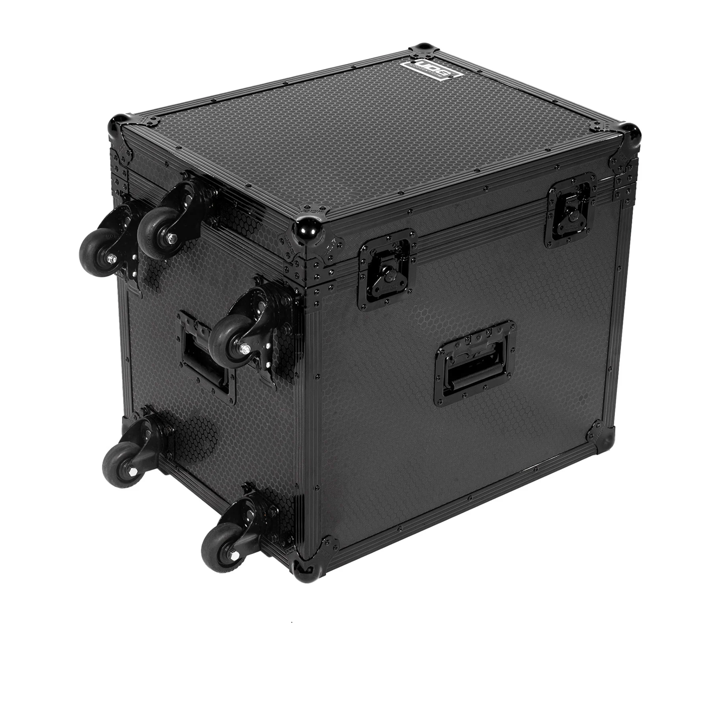 UDG Ultimate Flight Case 4 CDJ/ Mixer Black Plus (Trolley & Spinner Wheels): U91101BL - Image 9