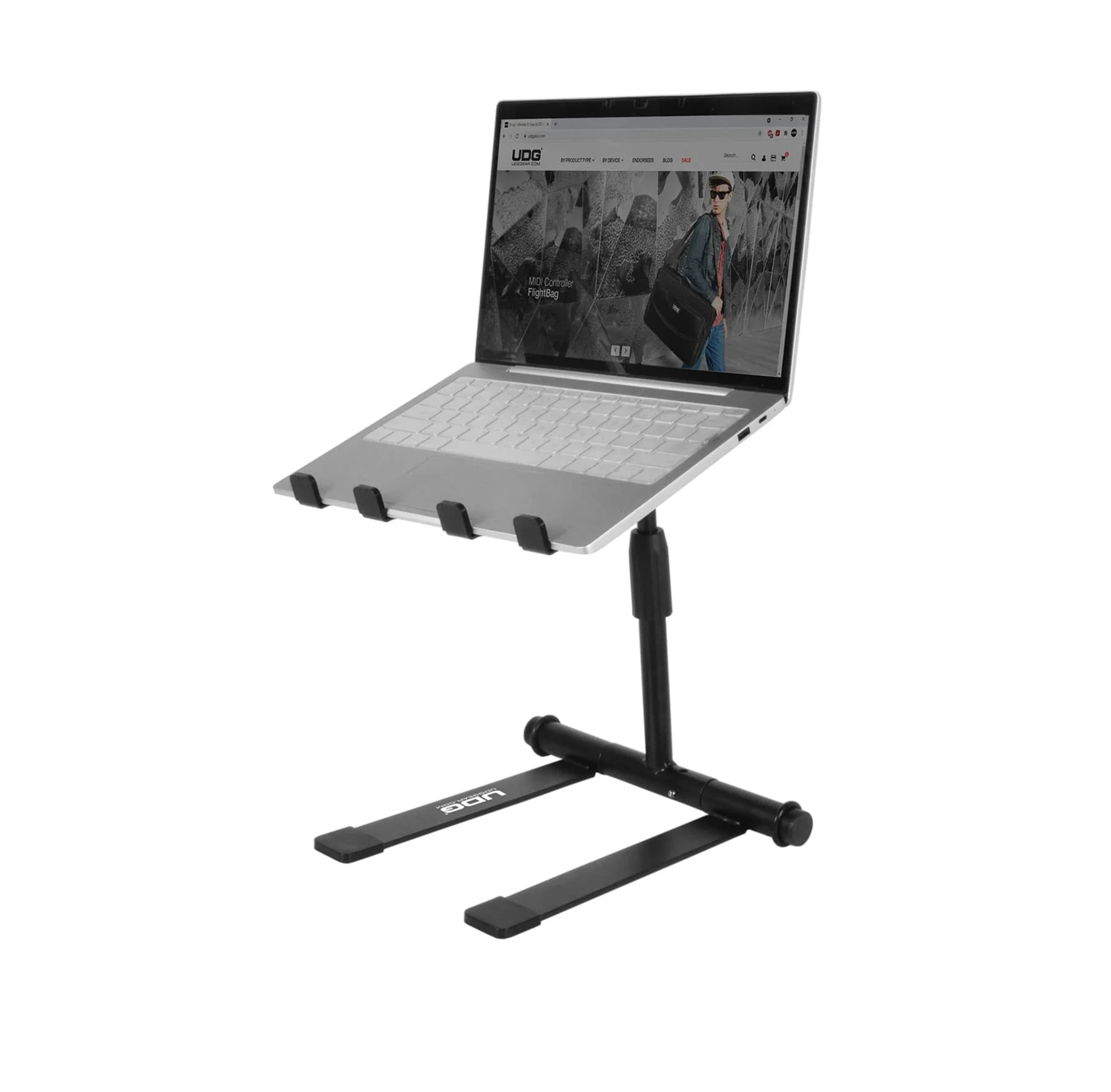 UDG Ultimate Height Adjustable Laptop Stand: U96111BL