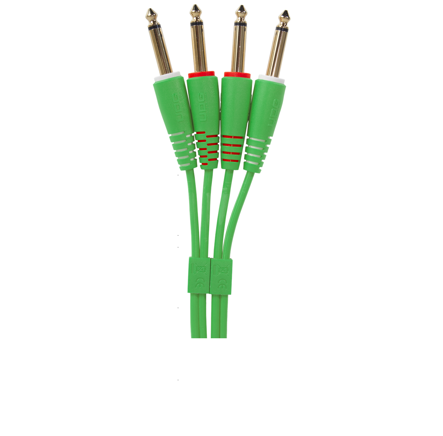 UDG Ultimate Audio Cable Set 1/4″ Jack – 1/4″ Jack Straight:U97002GR - Image 2