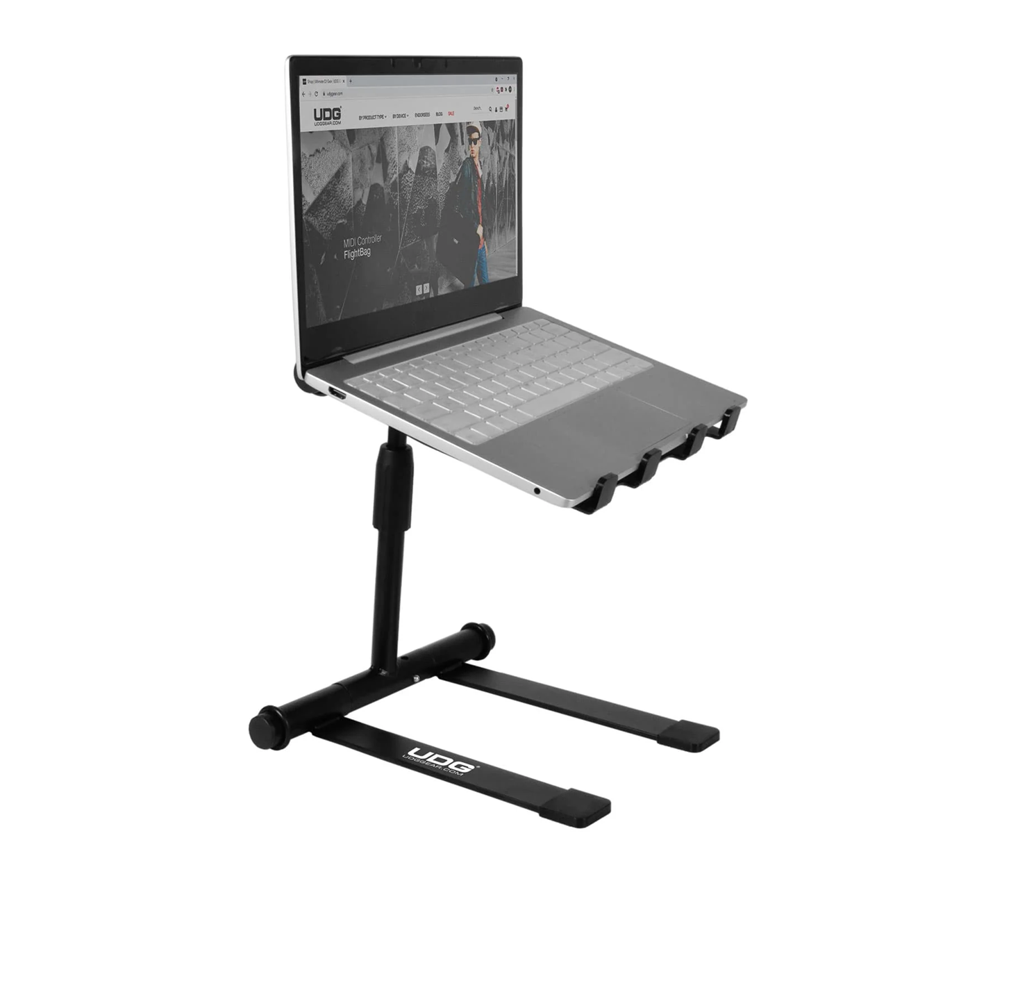 UDG Ultimate Height Adjustable Laptop Stand: U96111BL - Image 5