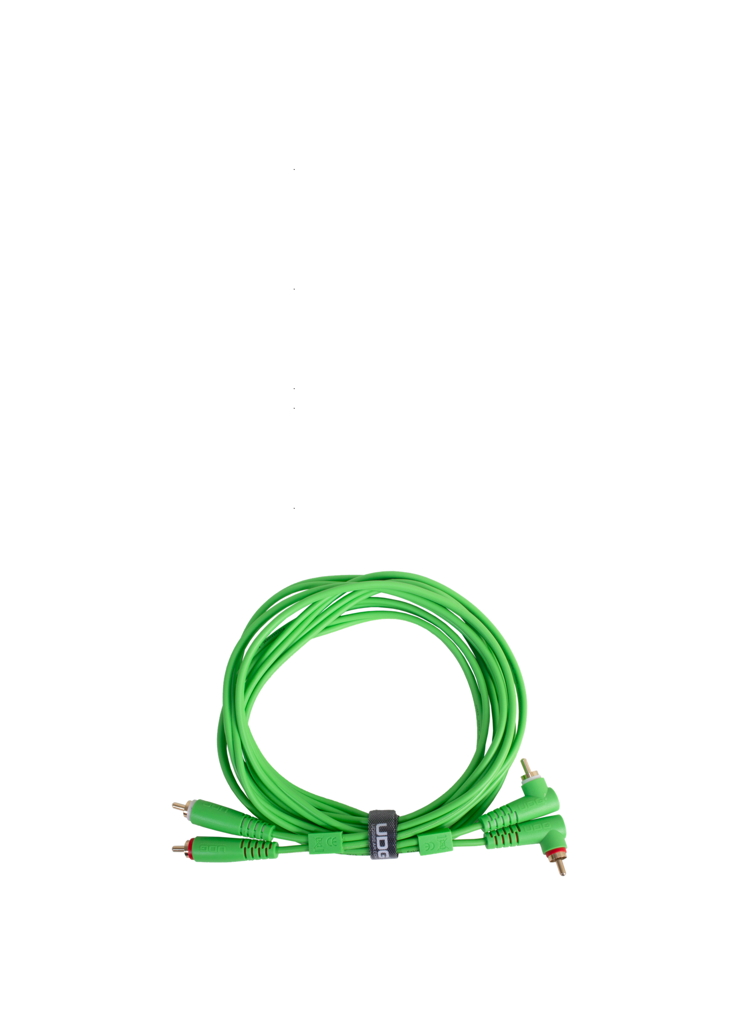 UDG Ultimate Audio Cable Set RCA Straight - RCA Angled 3m: U97005GR