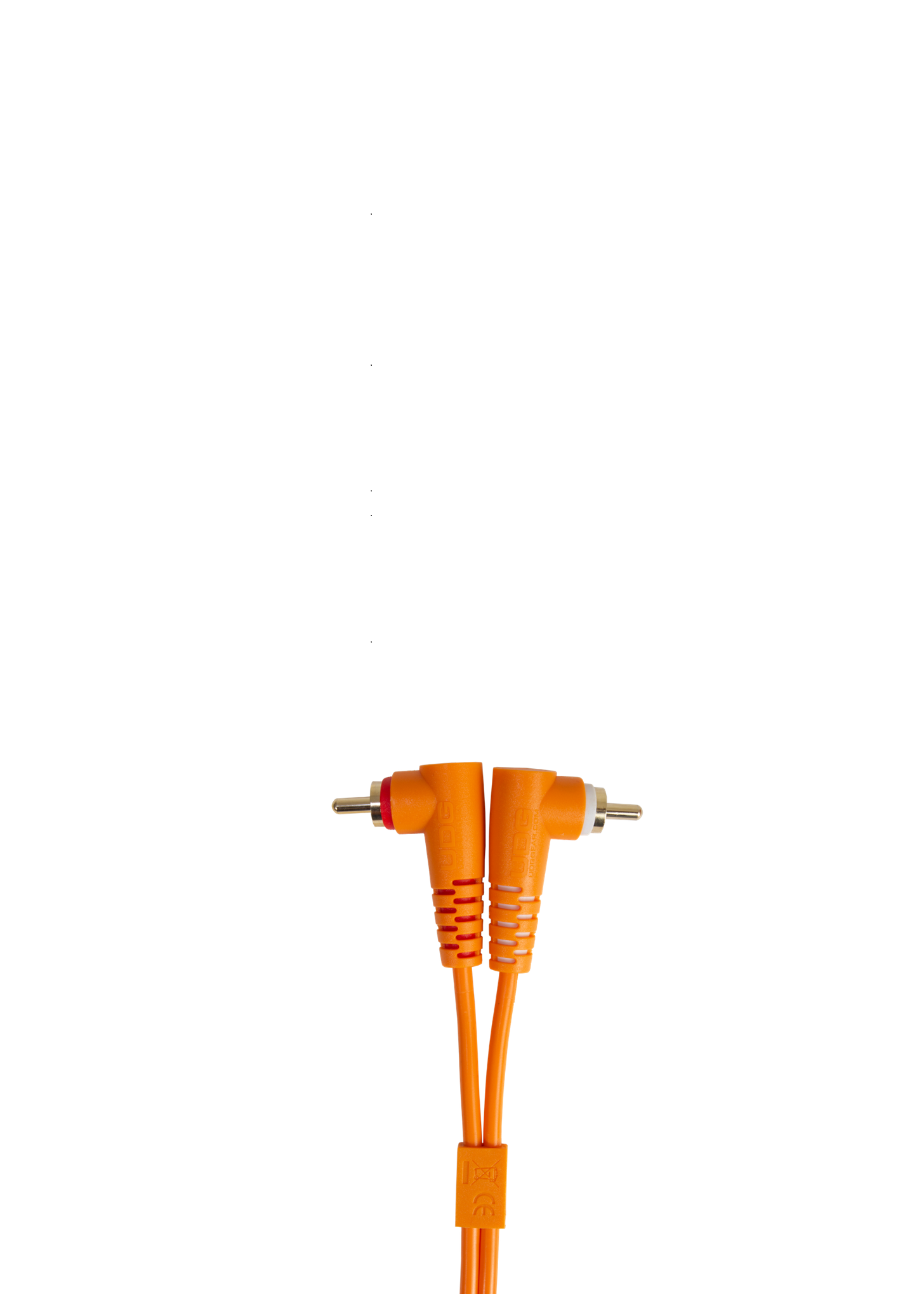 UDG Ultimate Audio Cable Set RCA Straight - RCA Angled 3m: U97005OR - Image 3