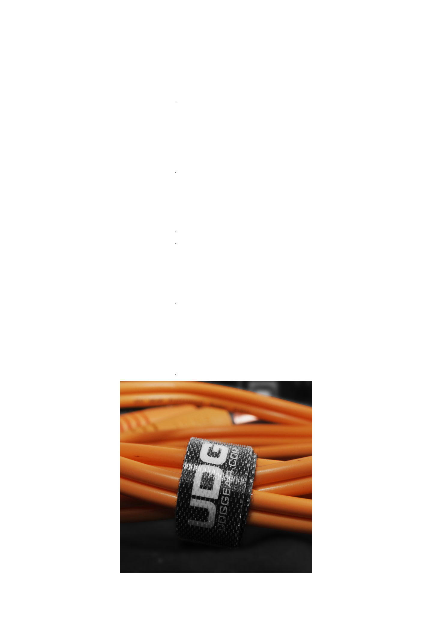 UDG Ultimate Audio Cable Set RCA Straight - RCA Angled 3m: U97005OR - Image 5