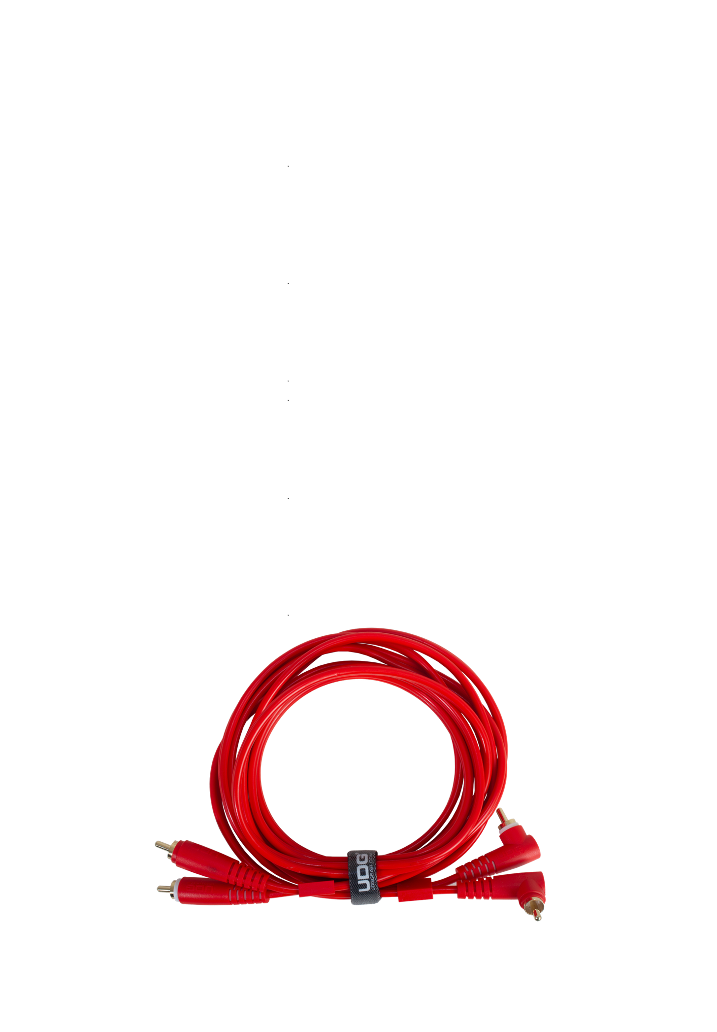 UDG Ultimate Audio Cable Set RCA Straight - RCA Angled 3m : U97005RD