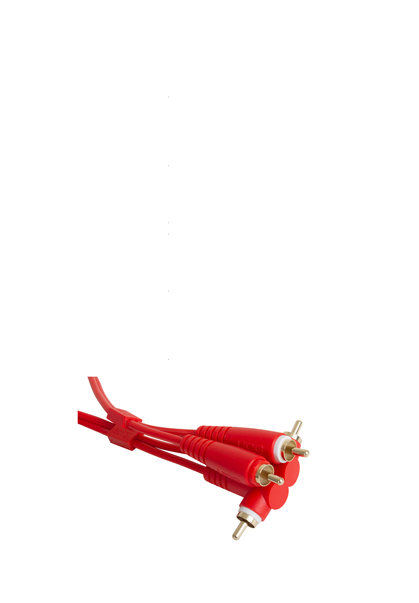 UDG Ultimate Audio Cable Set RCA Straight - RCA Angled 3m : U97005RD - Image 2