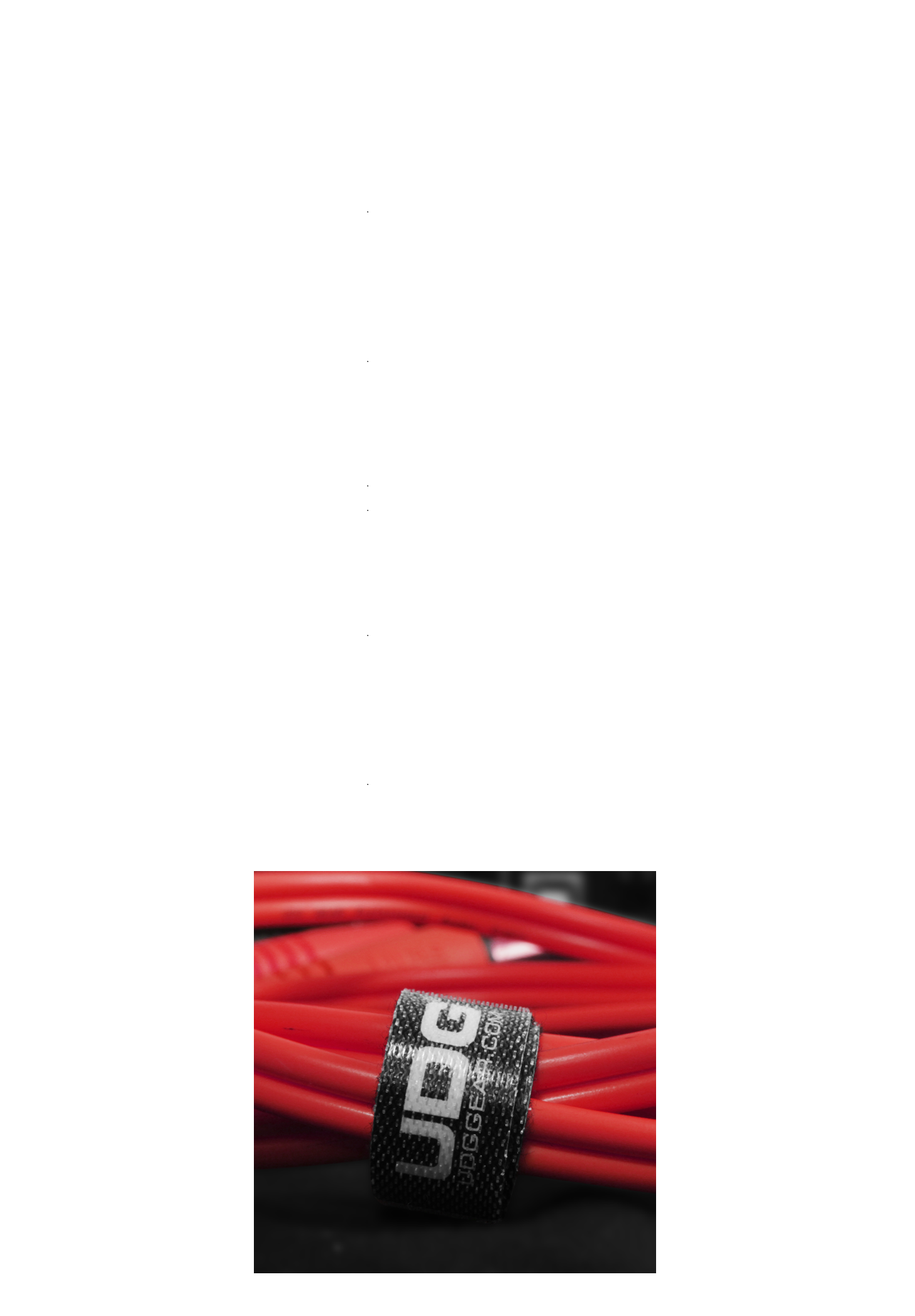UDG Ultimate Audio Cable Set RCA Straight - RCA Angled 3m : U97005RD - Image 5