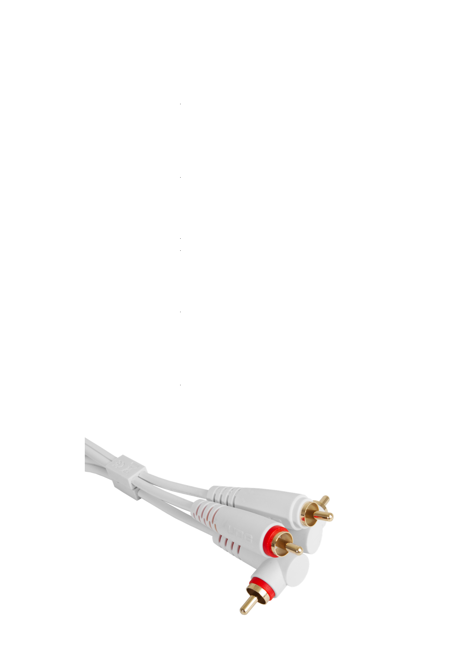 UDG Ultimate Audio Cable Set RCA Straight - RCA Angled 3m : U97005WH - Image 2