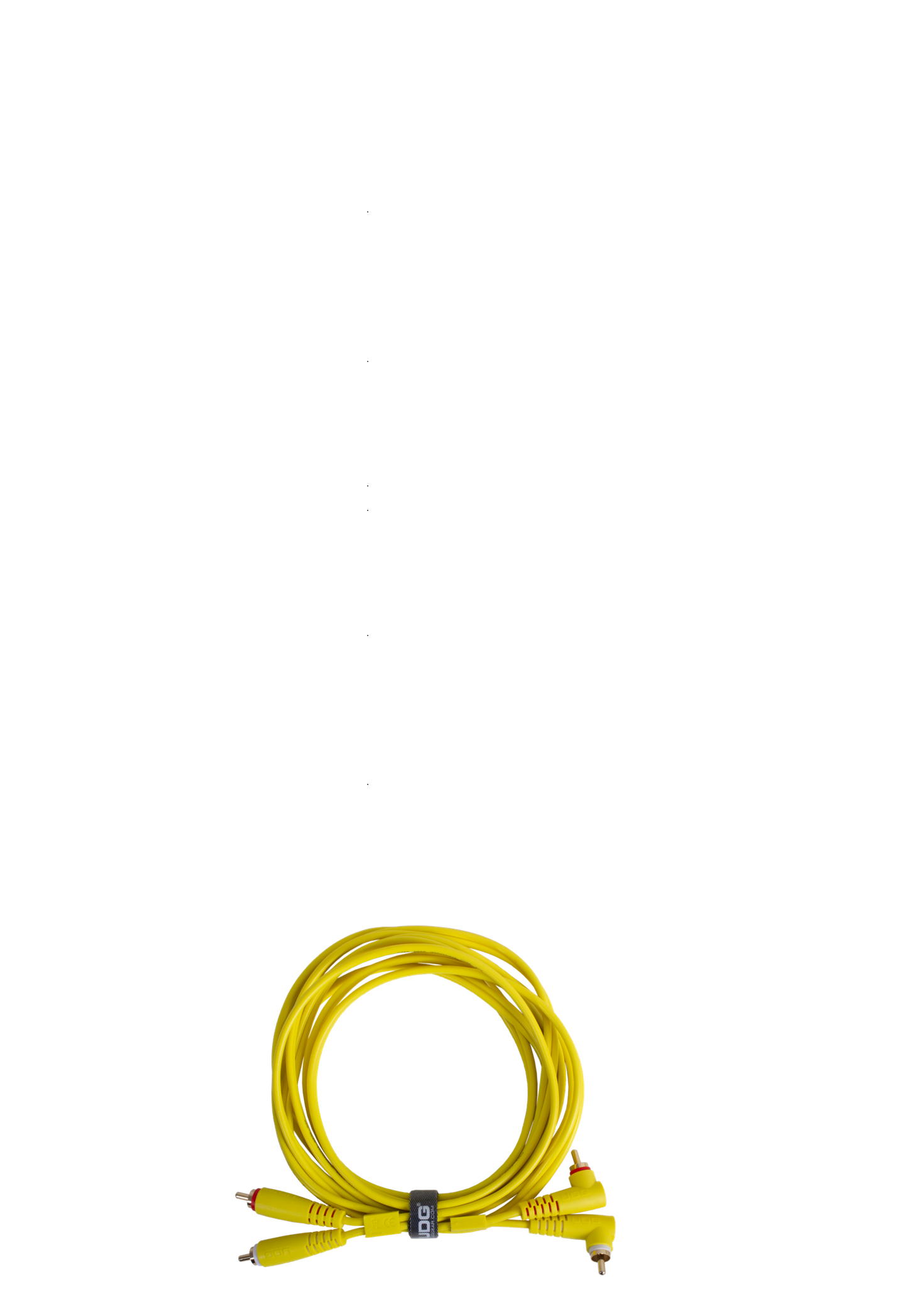 UDG Ultimate Audio Cable Set RCA Straight - RCA Angled 3m : U97005YL