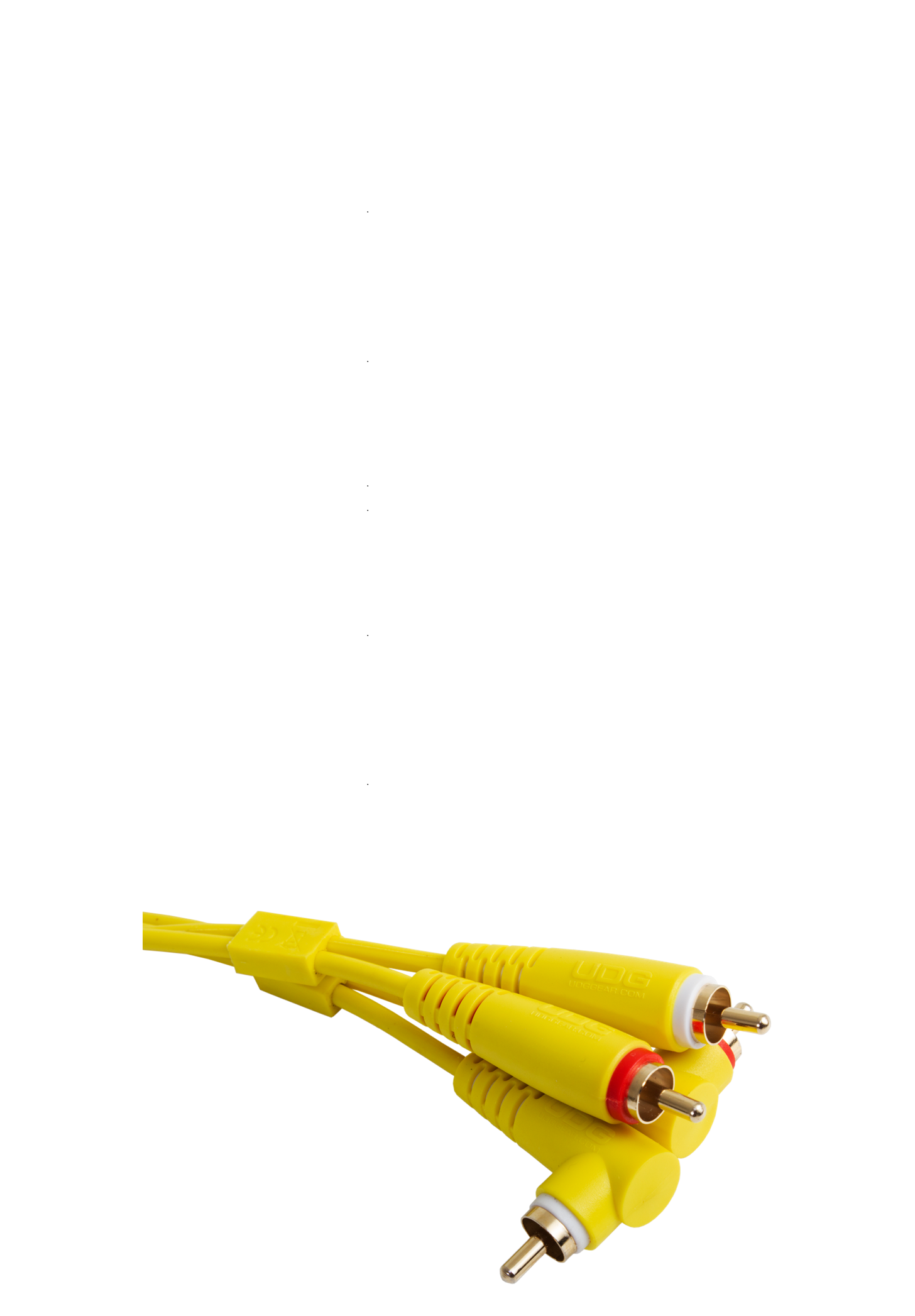 UDG Ultimate Audio Cable Set RCA Straight - RCA Angled 3m : U97005YL - Image 2