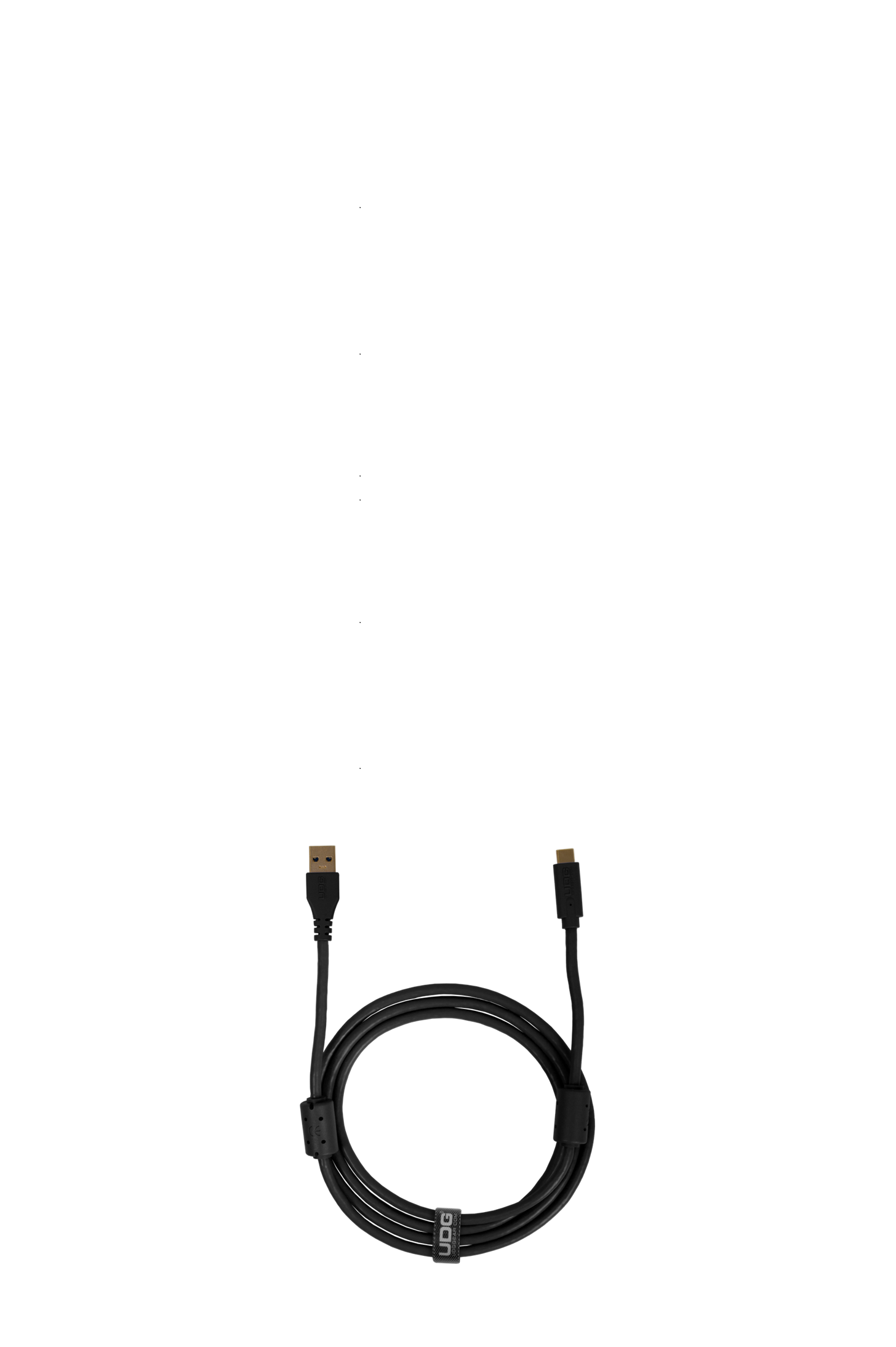 UDG Ultimate Audio Cable USB 3.2 C-A Straight 1,5m: U98001BL