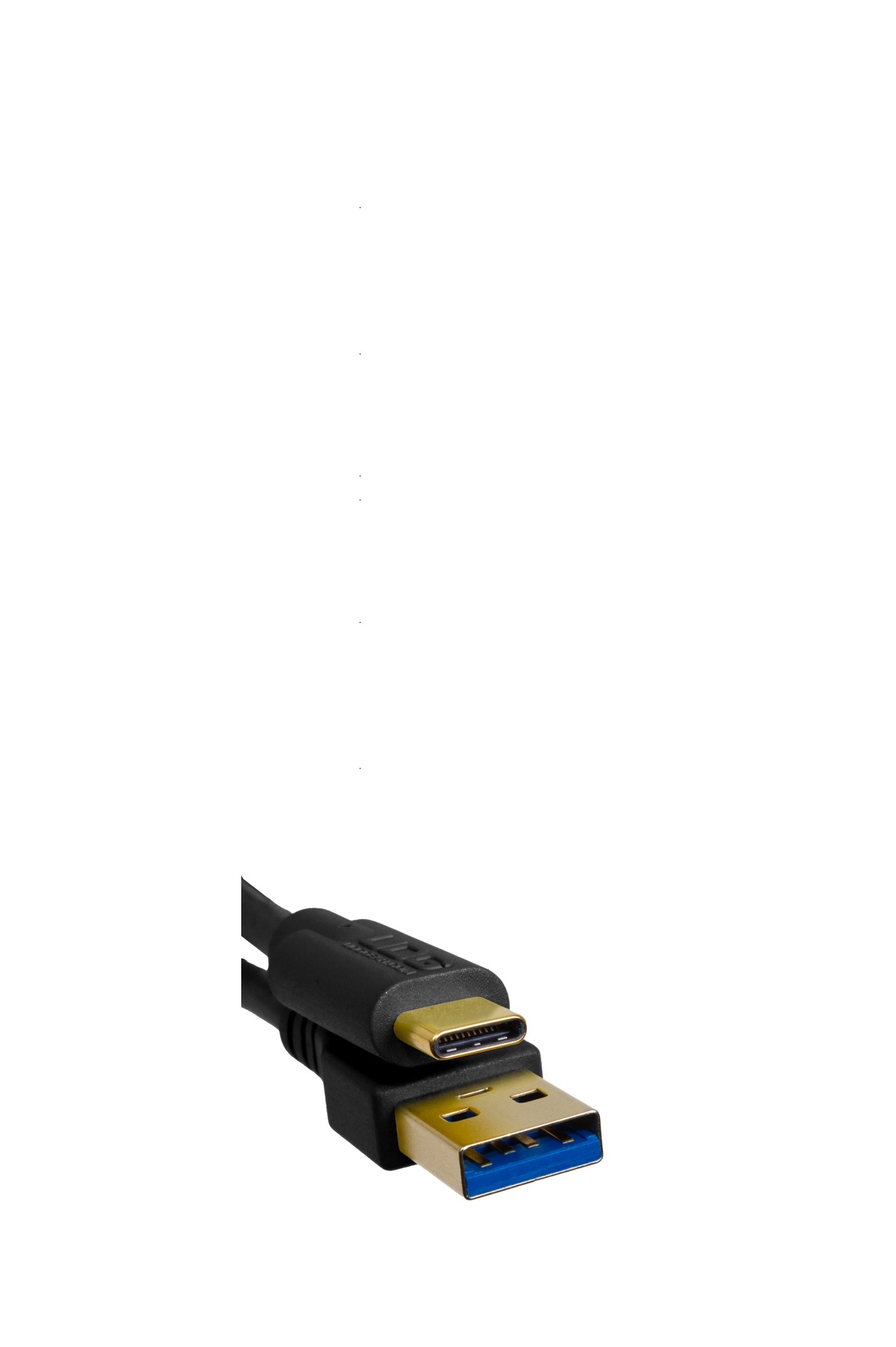 UDG Ultimate Audio Cable USB 3.2 C-A Straight 1,5m: U98001BL - Image 4
