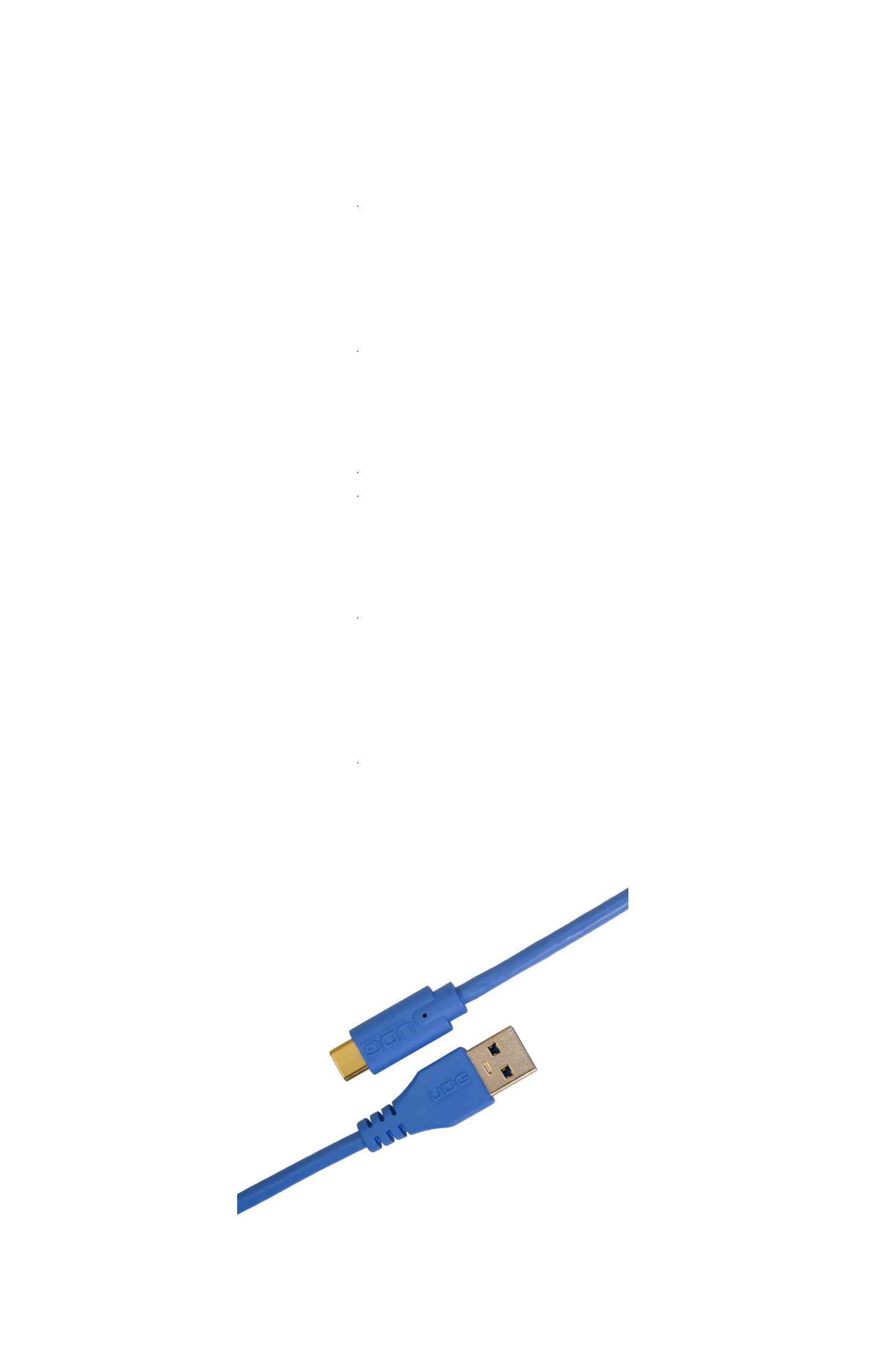 UDG Ultimate Audio Cable USB 3.2 C-A Straight 1,5m: U98001LB - Image 3