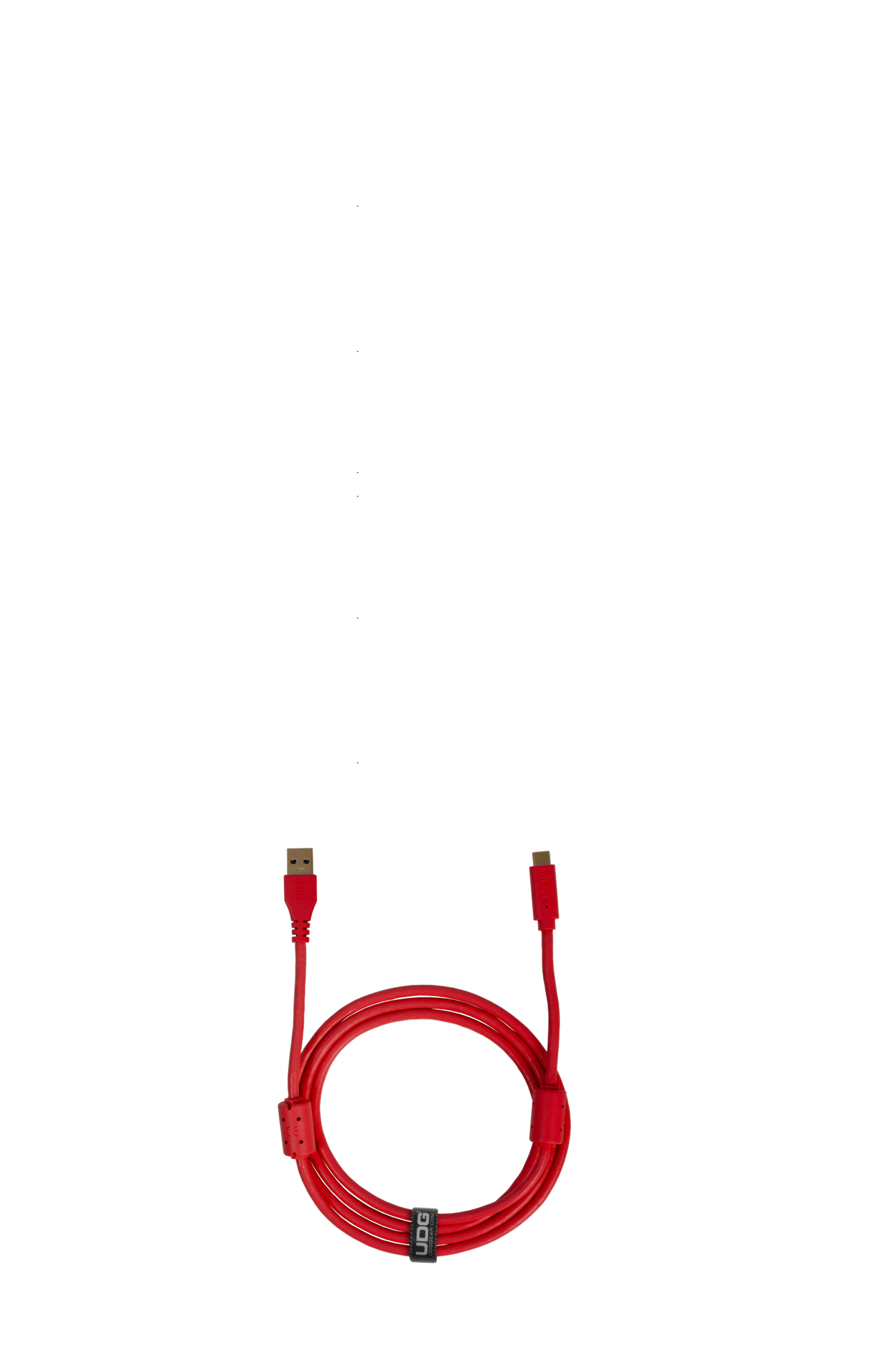 UDG Ultimate Audio Cable USB 3.2 C-A Straight 1,5m: U98001RD