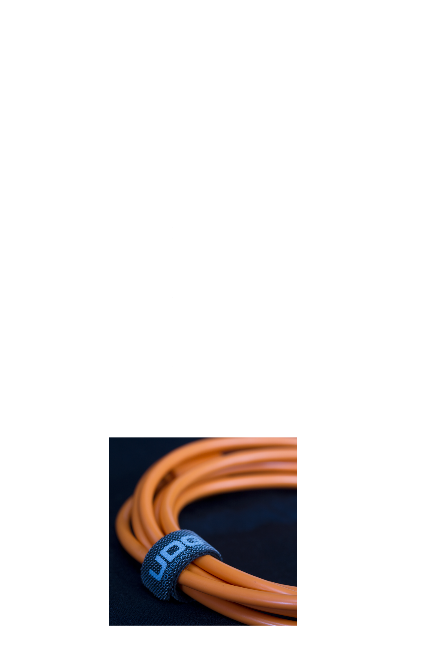 UDG Ultimate Audio Cable USB 3.2 C-C Straight 1,5m: U99001OR - Image 5