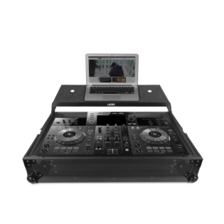 UDG Ultimate Flight Case Pioneer DJ XDJ-RR Black Plus (Laptop Shelf): U91065BL