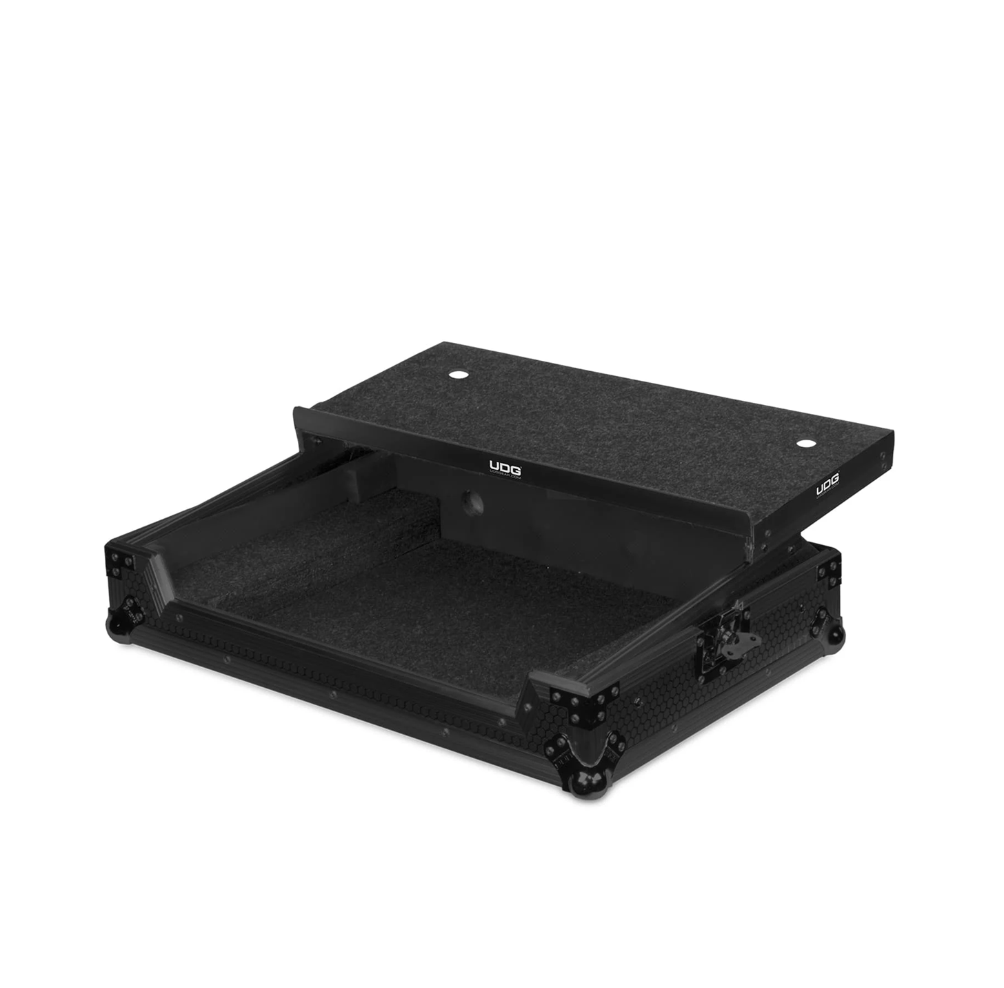 UDG Ultimate Flight Case Pioneer DJ XDJ-RR Black Plus (Laptop Shelf): U91065BL - Image 3