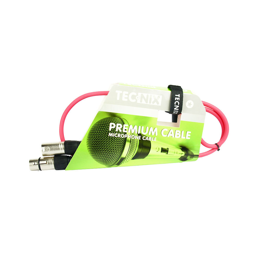 TECNIX 1 METER XLR MIC CABLE - BLUE