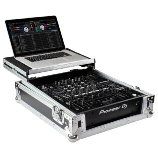 Odyssey Pioneer DJ DJM-A9 Flight Case with Glide Style Laptop Platform