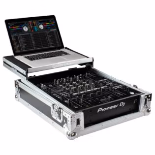 Odyssey Pioneer DJ DJM-A9 Flight Case with Glide Style Laptop Platform