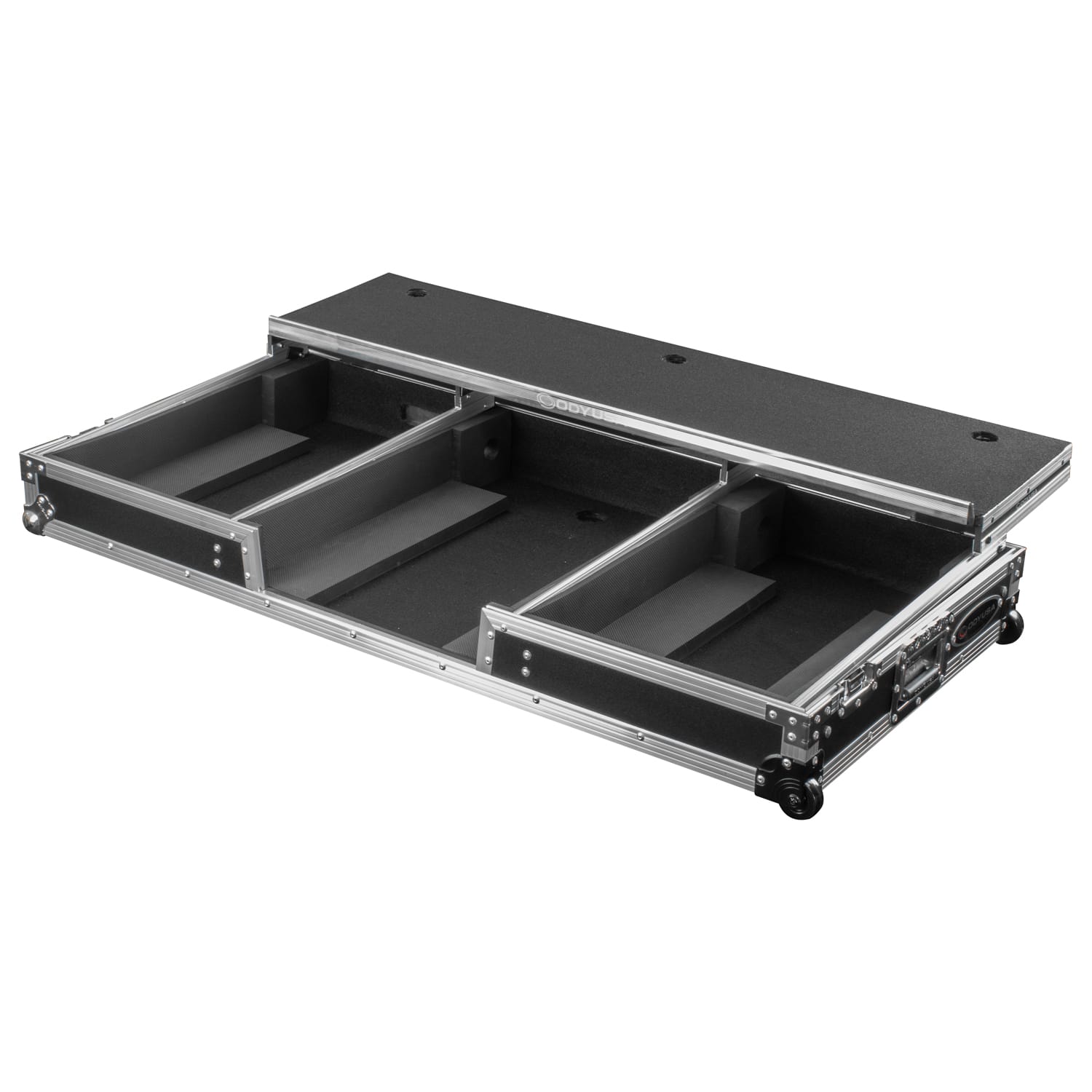 Odyssey Glide Style DJ Coffin Flight Case with Wheels for DJM-A9 and CDJ-3000 or Similar Size Gear - Image 5