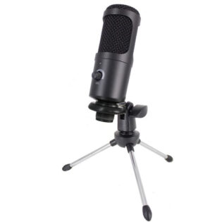 Tecnix Usb Mic W/Table Top Stand & USB Cable