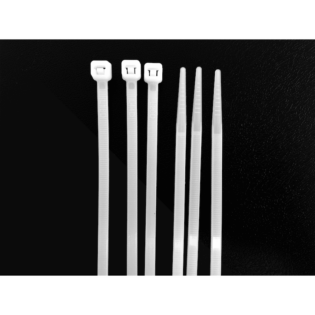 Ellies Cable Tie 4.8mm X 200mm - 20 PACK SIZE - WT
