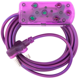 Ellies Side by Side Light Duty Extension Lead-5M - PR
