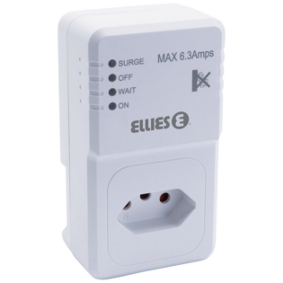 Ellies - 1-Way TV Surge Adaptor with SANS 164-2