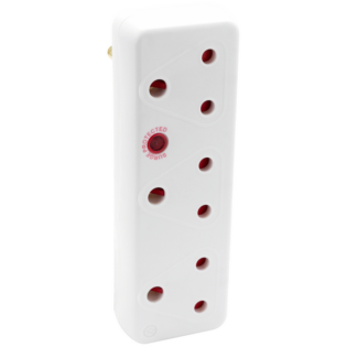 Ellies 3-Way Surge Adaptor - WT