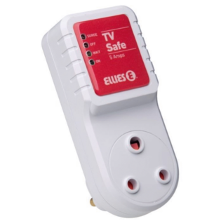 Ellies High Surge TV Safe Adaptor