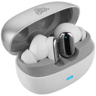 Pro Bass Flex Series TWS Earphone - White + Grey