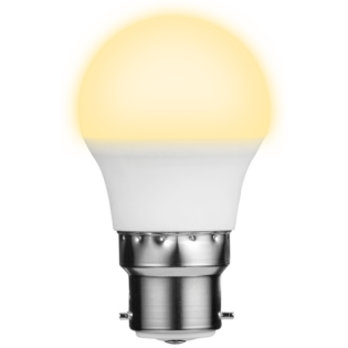 Ellies 5w G45 Residential Golfball Stick Bulb B22 WW