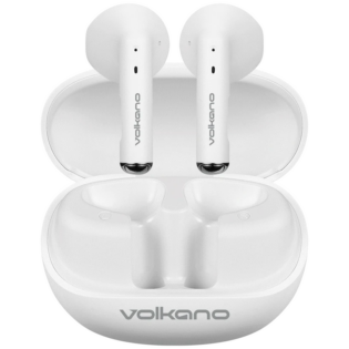 Volkano Buds X3 TWS Earphones with ENC    - White